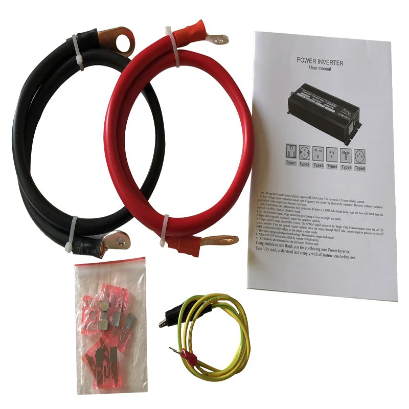 2500W/5000W PEAKING Pure Sine Wave Solar Power Inverter DC TO AC 110V 120V 220V 230V OUTPUT