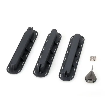 

3 Pack Fcs Fin Plug Screw Replace Screw Future Fins Box Plugs Fin Base SUP Screw Surf Fins Plugs Set With Key Screws