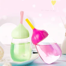 Симпатичное прочное стекло с двойными стенками креативное безопасное прозрачное питьевое стекло es Крышка для чашек Taza Cristal стеклянная посуда Бутылка стеклянные принадлежности DDM106