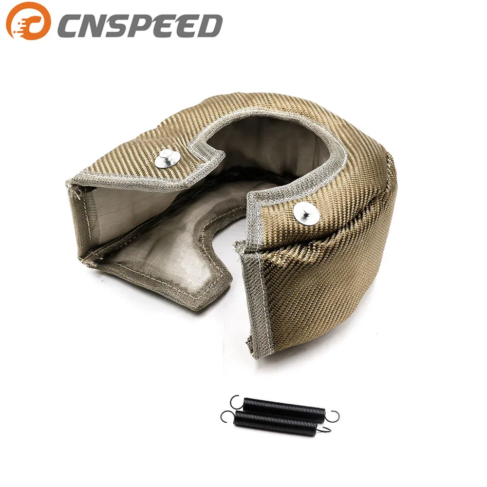 

CNSPEED T4 Turbo Charger Cover Turbo Blanket Heat Shield Cover High Quality T4 Turbo Blanket Cover For T4 Gt40 Gt42 Gt55 T67 T66
