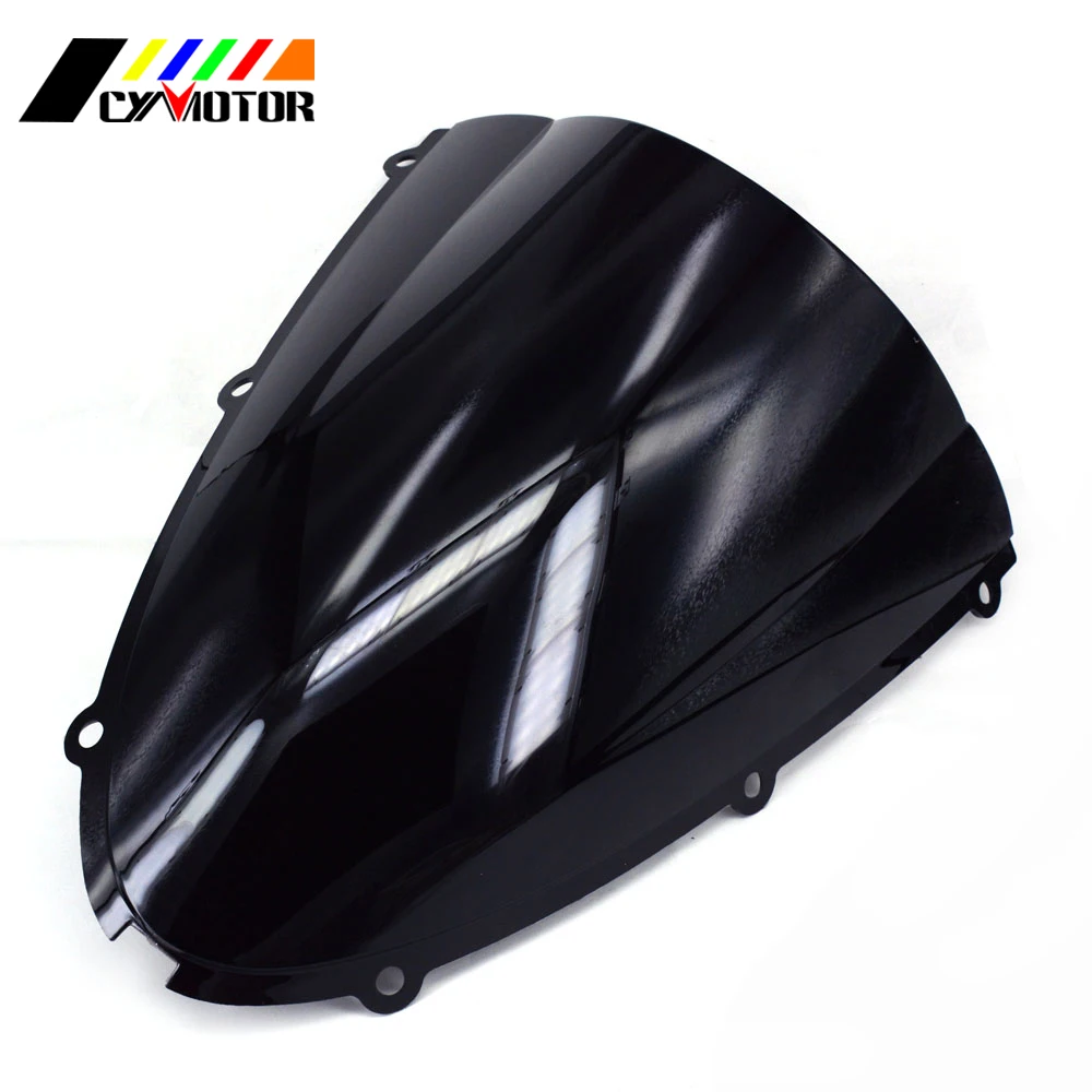 Мотоциклетный черный обтекатель лобового стекла для KAWASAKI NINJA ZX6R ZX-6R ZX636 2005 2006 2007 2008