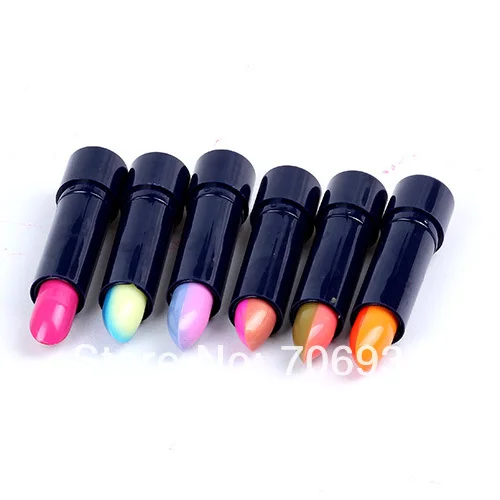 Lipsticks Quality Makeup 24 PCS 6 colors Magic Colour Temperature Change Color Lipstick H118