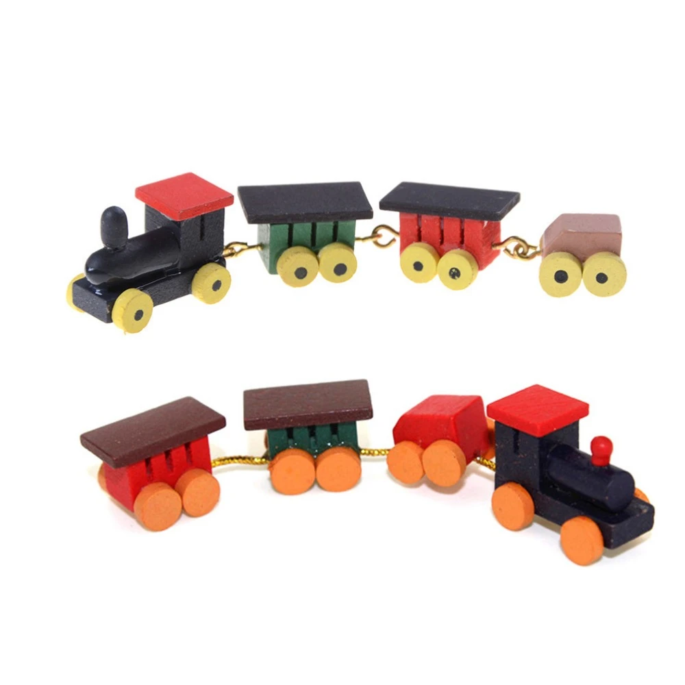 wooden toy trains