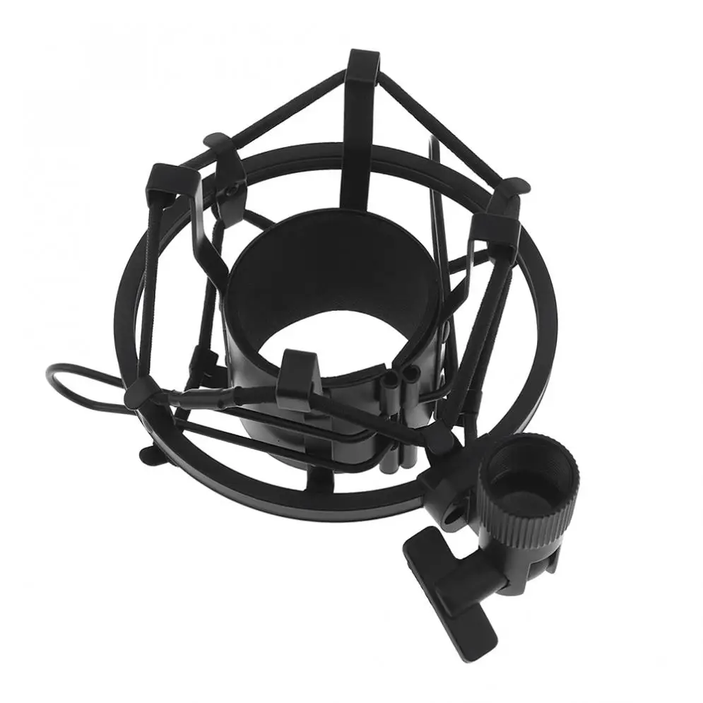 Практичный металлический Студийный микрофон с зажимом паука, подставка с медным креплением для компьютера, конденсаторный микрофон