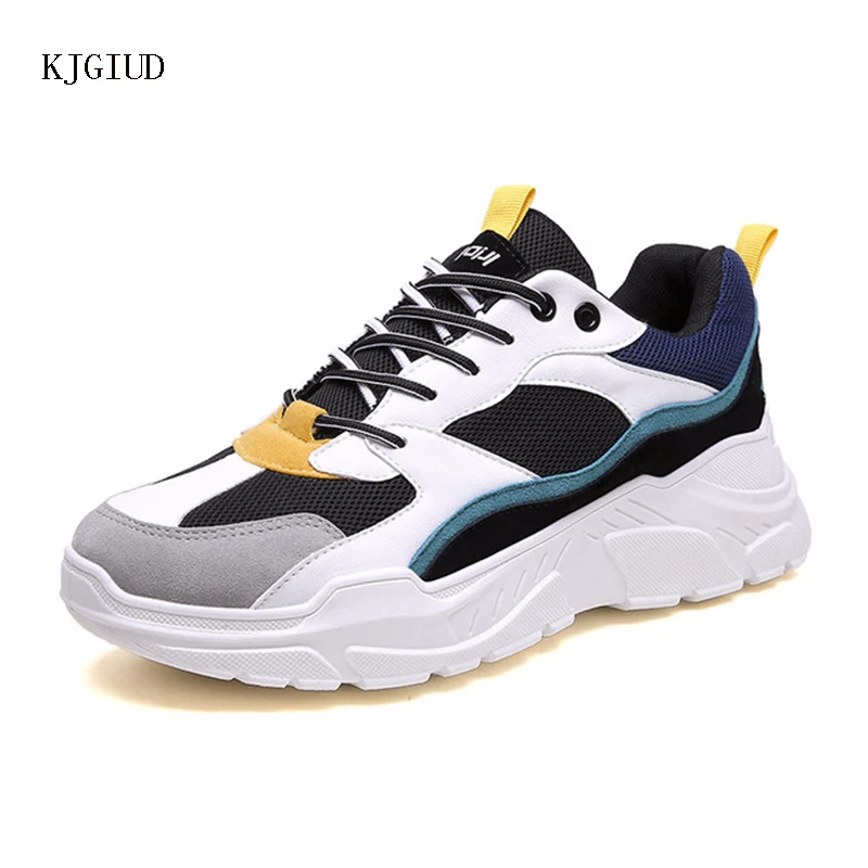 

2019 New Spring Casual Sports Men's Shoes Fashion Trend Wild Mesh Running Shoes Men's Summer Breathable Tide Shoes Ssneakers Men