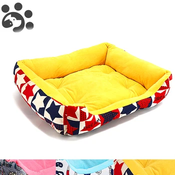 

Pet Dogs Bed Soft Material Dog House for Pet Cat Sofa Mats Cotton Warm Beds Waterproof for Cat Puppy Cushion Durable Beds BD0005