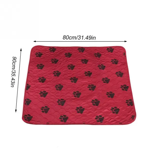 1 pcs Dog pee mat Reusable Waterproof Dog Pee Pad Bed Urine Mat for Pet