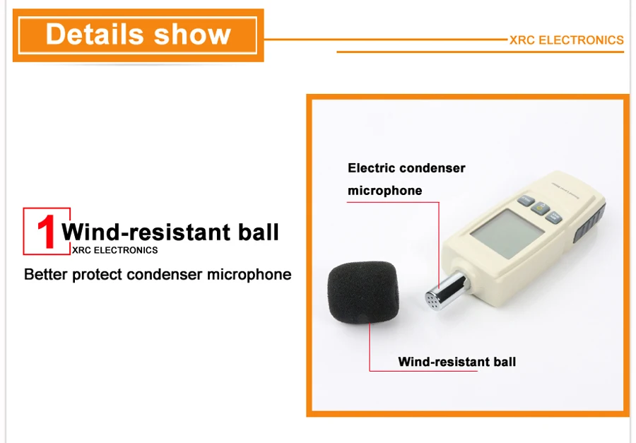 Sound level meters detail description 05