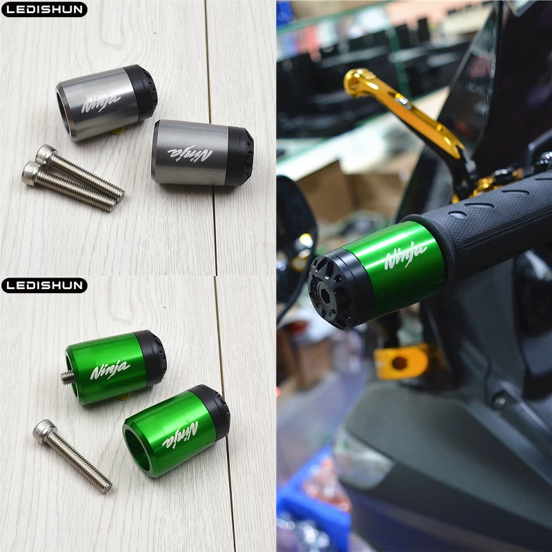 Рукоятка руля для мотоцикла с ЧПУ слайдер KAWASAKI Ninja 250R/EX250/EX650R ZX600 ZX6R ZX6RR ZX12R