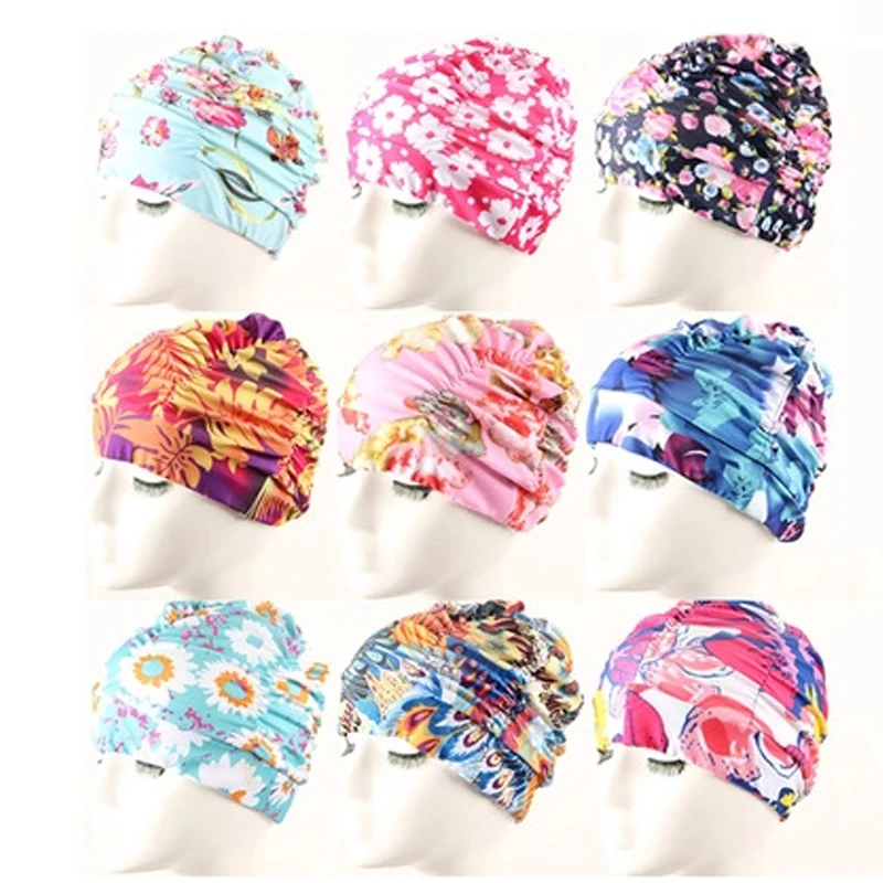 Women 2016 New 13 Colors Swimming Caps Women Silicone Swim Cap