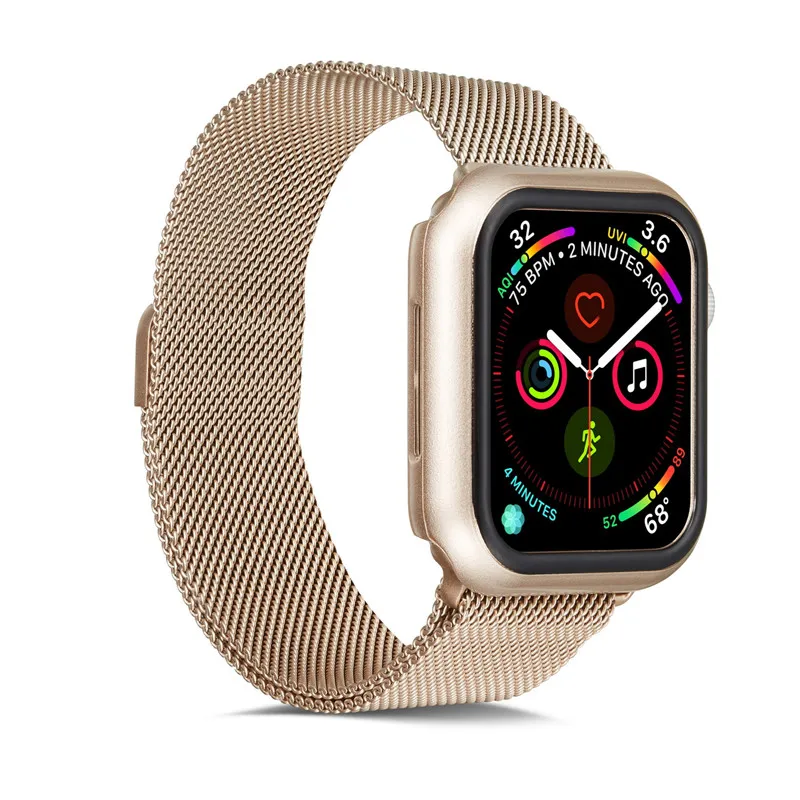 Slim Cover For Apple Watch case 44mm 40mm Plating Mirror Full Protection case for IWatch 4 band Cover Accessories Slim Cover For Apple Watch case 44mm 40mm Plating Mirror Full Protection case for IWatch 4 band Cover Accessories
