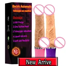 CPWD Mini Sex Machine for Women Automatic Telescopic and Vibrator Dildo Female Masturbation Pumping Gun Sex Toys For Woman