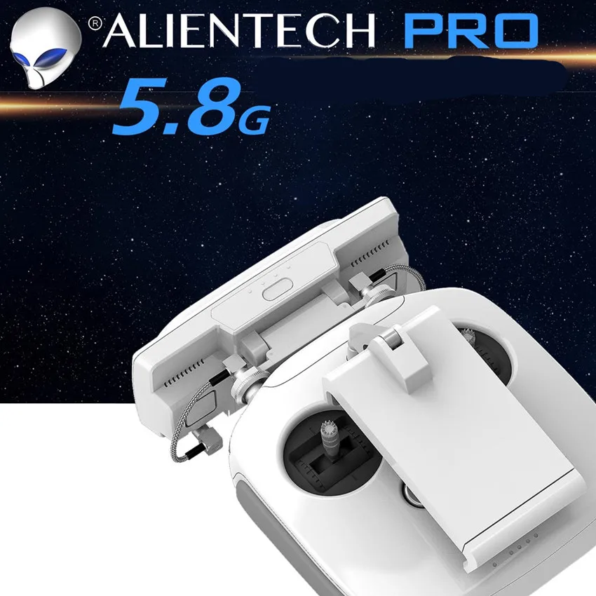 Усилитель сигнала с антенной ALIENTECH 3 5 8G для квадрокоптера DJI Mavic Air Phantom 4 Pro V2.0 Inspire