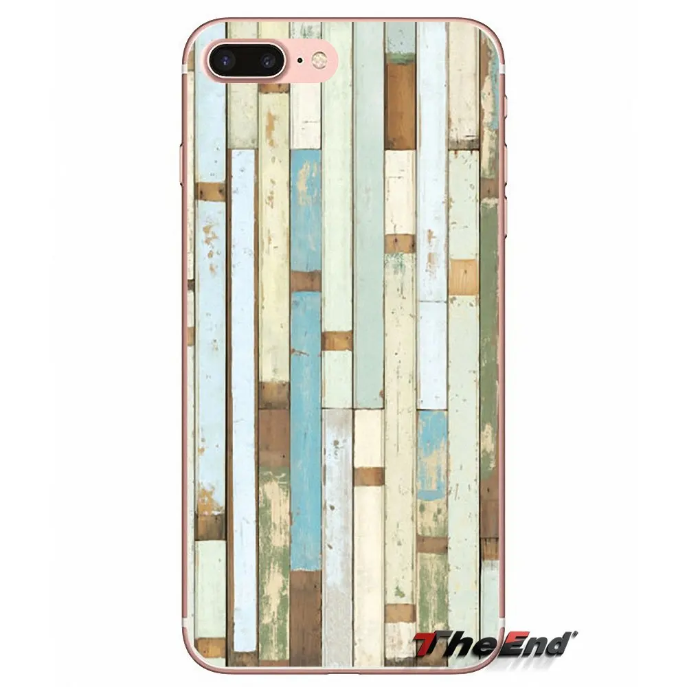 Wooden Wood Design Transparent Soft Covers For Samsung Galaxy S2 S3 S4 S5 MINI S6 S7 edge S8 S9 Plus Note 2 3 4 5 8 Coque Fundas | Мобильные