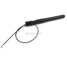 5 шт. 2,4G антенна Wi-Fi 3Dbi с 10 см соединительный кабель IPEX Коническое