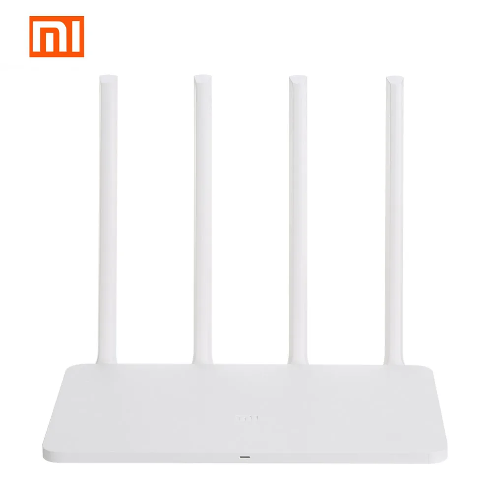 Original Xiao mi WiFi router inalámbrico 3G blanco mi 867 Mbps 2.4g/5 GHz router dual 128 MB banda flash ROM 256 MB memoria versión china