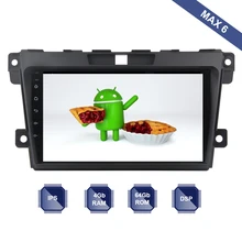 Android 9,0 автомобильный радиоприемник 2 Din gps Navi для Mazda CX7 CX-7 2008 2009 2010 2011- PX6 DSP ips 4 Гб+ 64 Гб 6-ядерный RDS WI-FI BT