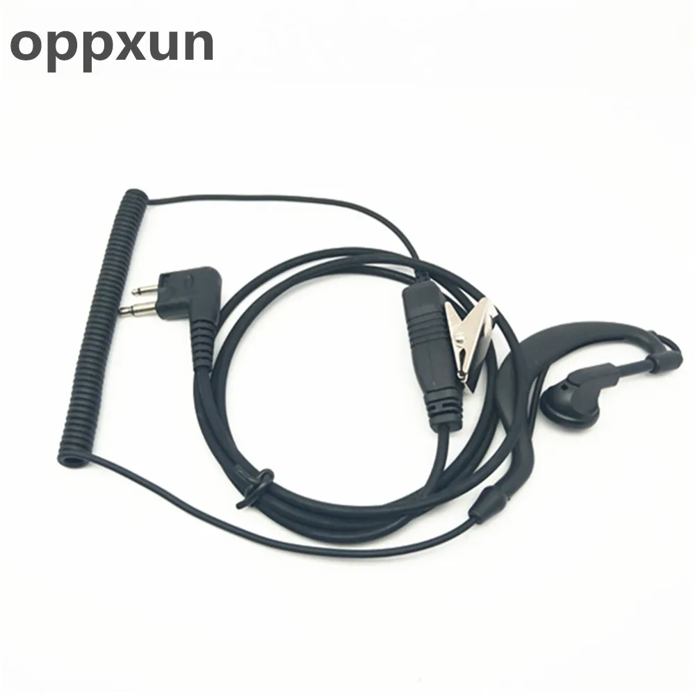 OPPXUN 2018 НОВАЯ кривая наушники для Motorola GP3688 GP300 GP308 GP68 CP040 CP100 CP200 GP3188 GP88S радио