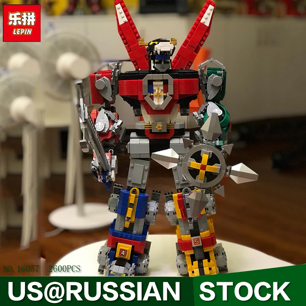

Lepin 16057 New Robot Toys Movie Series The 21311 Voltroned Set Building Blocks Bricks New Kids Model Toys Christmas Gifts