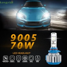 Auto car-styling car styling led 2pc 70W 7000LM 9005 Car LED Headlight B2 Canbus 6000K Kit Fog Lamp Head Light feb20