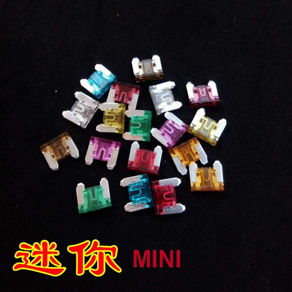 

Free shipping 100pc automotive fuse kit 5A-40A car fuse kit Mini/S/M size with box