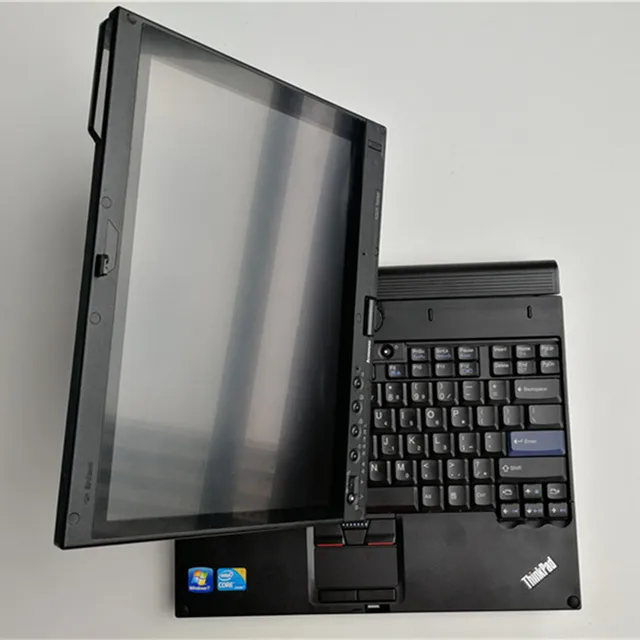 car diagnostic laptop x201t touch screen second hand i7 4g works for mb star c4 c5 and for bmw ...