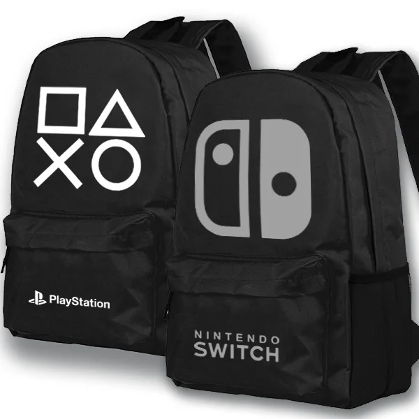 Аниме игровой рюкзак playstation школьные сумки рюкзаки для девочек подростков Женская Студенческая сумка для книг мужская сумка для путешествий Подарок
