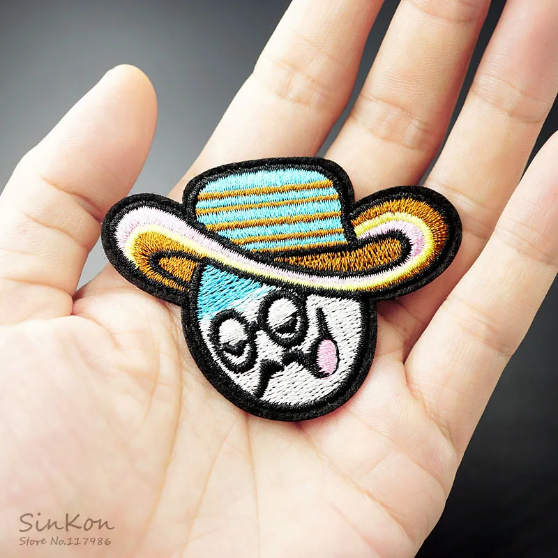 EMBLEM 5.0X6.8cm DIY Badges Patch Embroidered Applique Sewing Label Clothes Stickers Apparel Accessories | Дом и сад