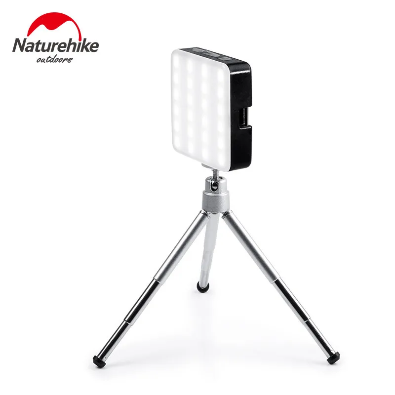 

Naturehike Rechargeable 1300LM LED Camping Lantern for Backpacking Tent Lamp with mini tripod support lights 9000MAH power bank