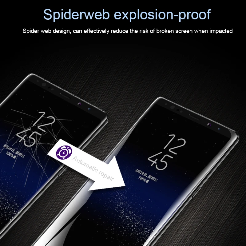 2 шт./лот 3D мягкая ПЭТ пленка для Samsung Galaxy S20 S10 S7 край S8 S9 plus Note 8 9 Защитная экрана не