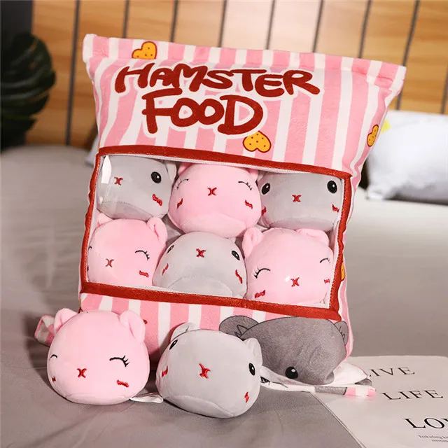 mouse 50cm Creative Lovely Pig Rat Plush Toys Stuffed Soft Cute Cartoon Pillows Kawaii Dolls for Children Fashion Christmas Brinquedos - Color: mouse
