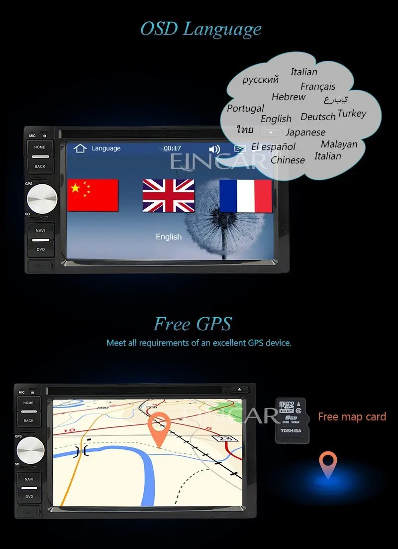 Excellent Double din 6.2 " in Dash Car GPS Navigation DVD Player Bluetooth Audio Stereo ipod Steering Wheel Control With Back Camera 2 Excellent Double din 6.2 " in Dash Car GPS Navigation DVD Player Bluetooth Audio Stereo ipod Steering Wheel Control With Back Camera 2