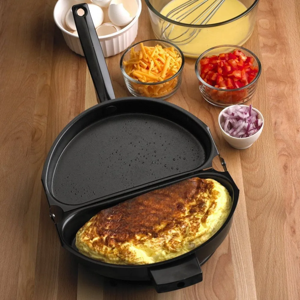Buy Nonstick Omelet Egg Pan Poacher Cookware Stove top