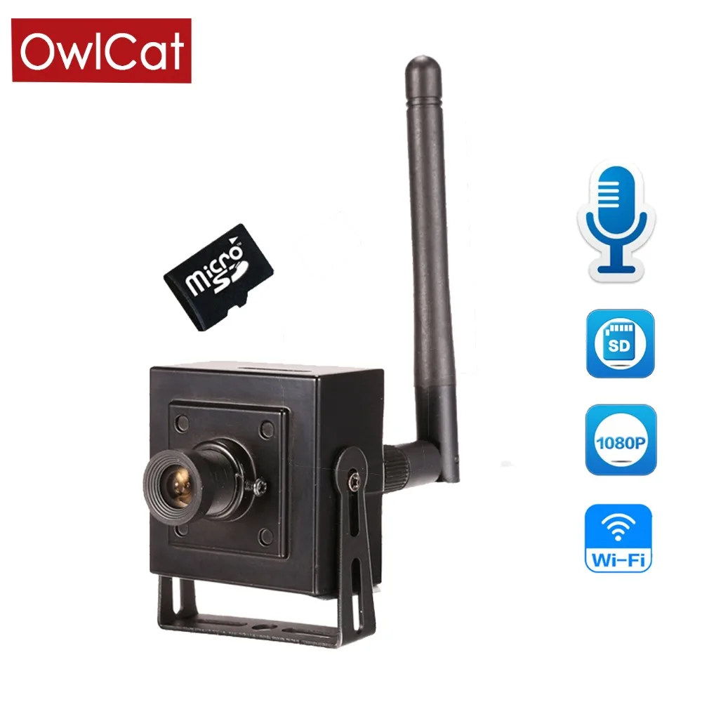 

OwlCat Mini Wireless CCTV Mini IP Camera Video Audio Surveillance Network Camera Microphone Support Motion detection