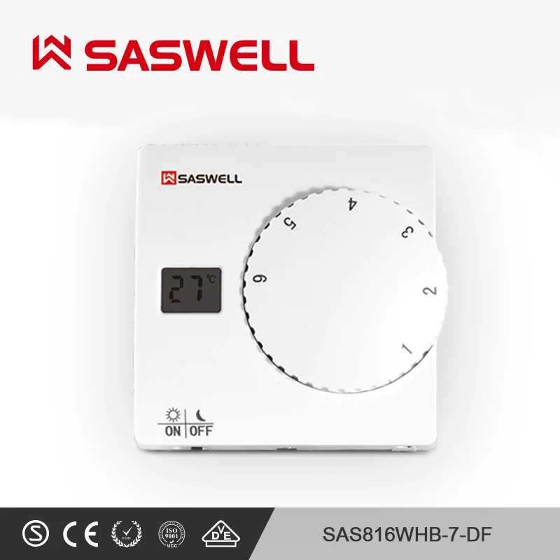 SASWELL умный термостат регулятор температуры бойлер комнатный термостат без-Еженедельный программируемый