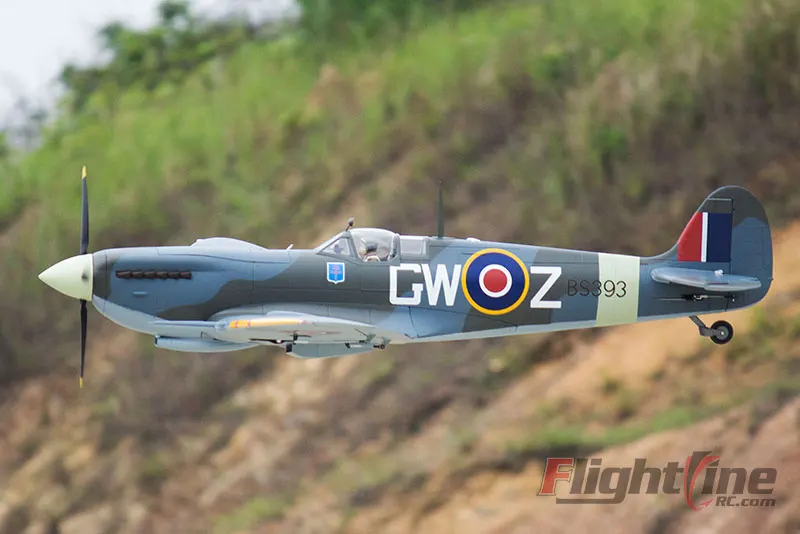 Размах крыльев warbird Spitfire 1600 мм размах PNP и комплект Flightline| |