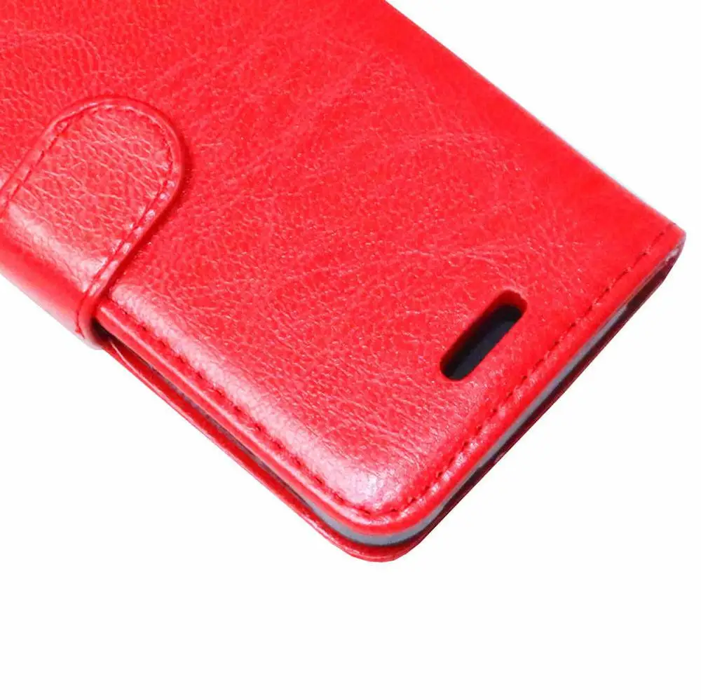 Чехол для ASUS T00G ZenFone 6 A601CG A600CG в A600 A601 600 601 600CG 601CG CG кожаный чехол для телефона с откидной крышкой для ASUS_T00G ZenFone6 - Цвет: Red