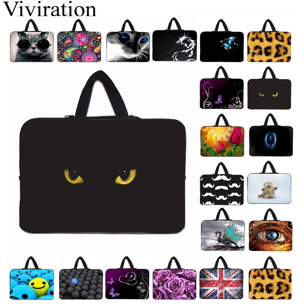 Элегантная сумка для ноутбука 1" планшет 10,1 9,7 12 13 14 15 15,4 17,4" записные книжки сумка Chromebook портфель для MacBook chuwi LapBook 15,6
