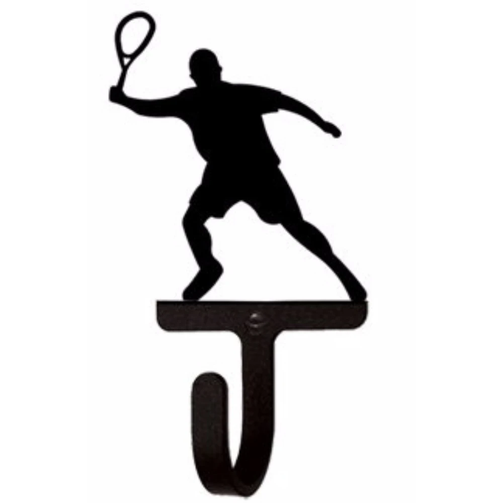 5 Inch Tennis Player Wall Hook Small