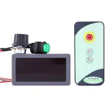 Regulador de velocidad del Motor de CC, 16kHz, PWM, pantalla Digital con mando a distancia IR, controlador de velocidad DC 6V ~ 30V