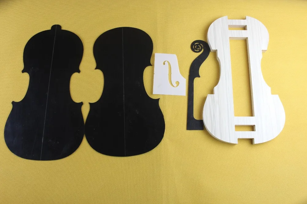 

1 set 4/4 violin neck / F hole templet and Mold/Mold templet violin making tools