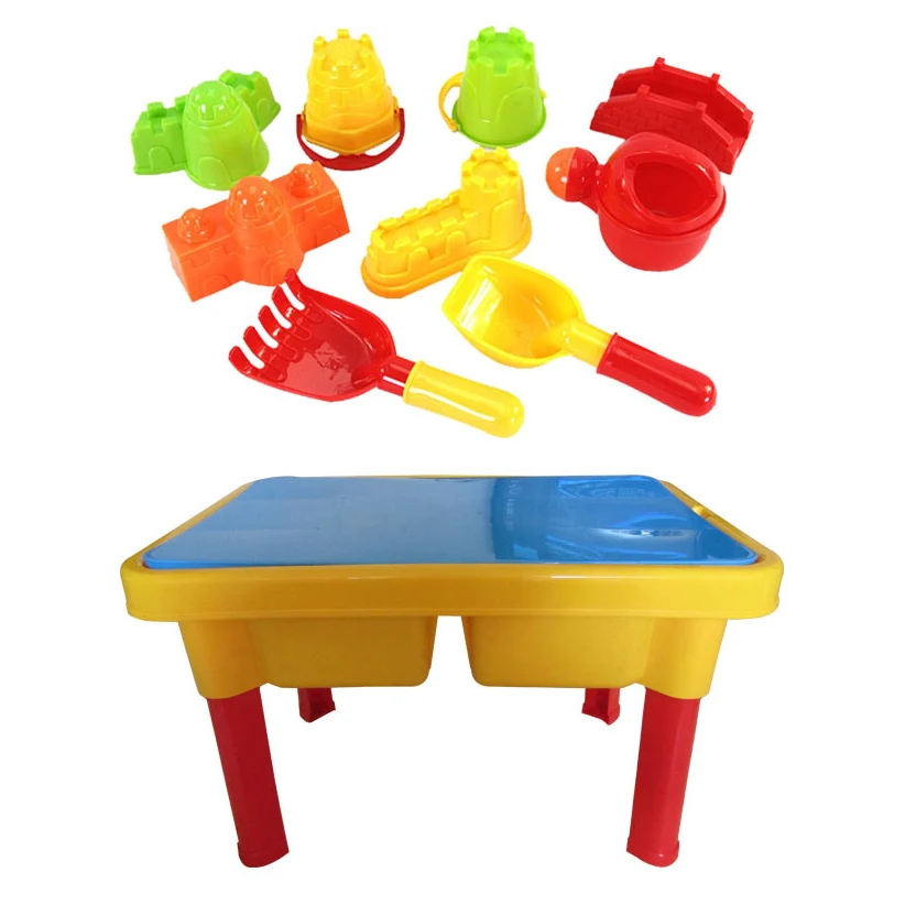 

Sand and Water Table with Beach Play Set for Kids