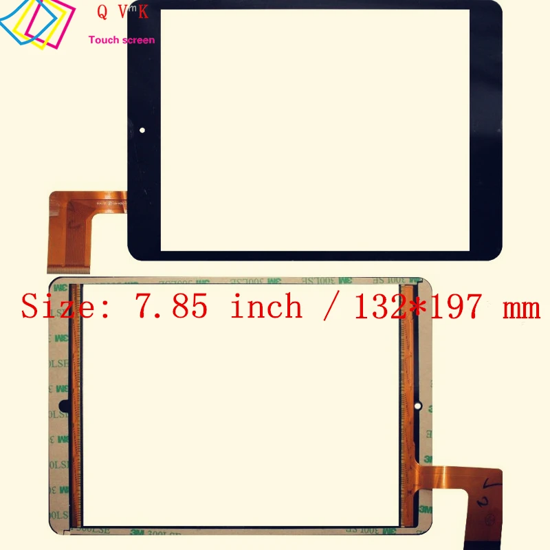 7.85 inch For TurboPad 704 3G / Oysters T82 3G touch screen Panel