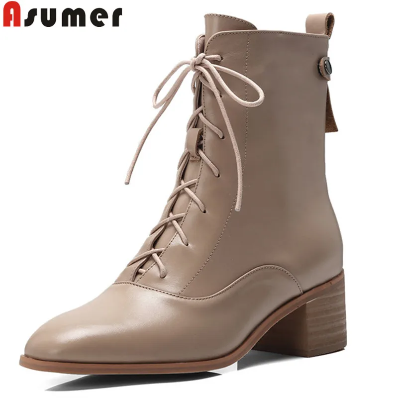 boots with square heel