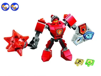 

Compatible With Lepining Nexus Knights Nexus Powers Pouvoirs Building Blocks Action Aaron Lance Clay Bricks Toy