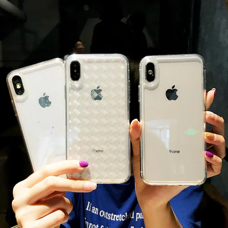 Kerzzil прозрачный чехол из закаленного стекла для телефона iPhone X 6 6S Plus 7 8 чехлы с