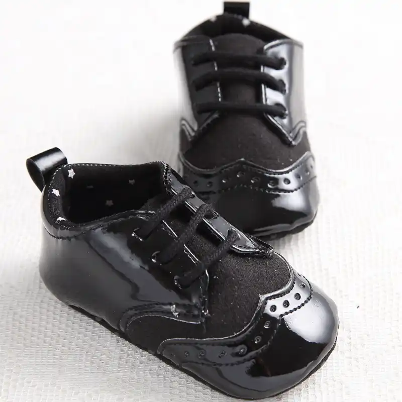 black pre walker shoes