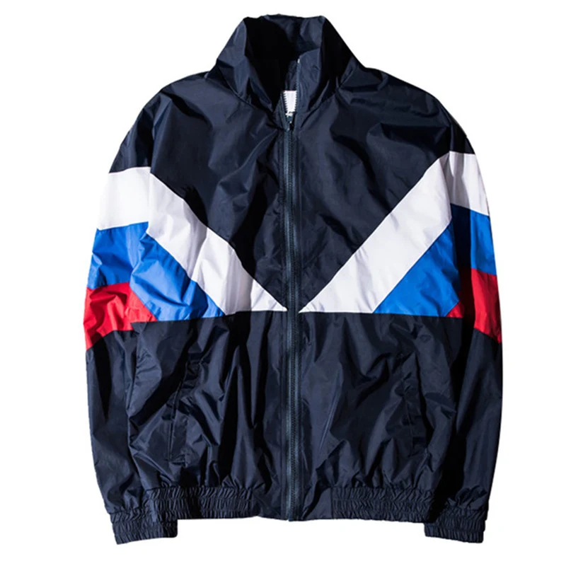

Mens Vintage Windbreaker Jackets Streetwear Men Spring And Autumn Trending High Street Coat Multicolored Harajuku Jacket Women