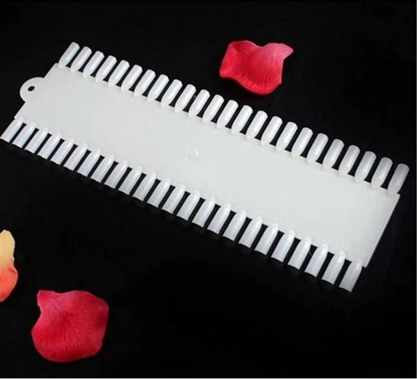 

New 1Set/Lot Nail Art Display Practice Millipedes-shaped Polish Tip Makeup 48 professional display Nail Art Equipment