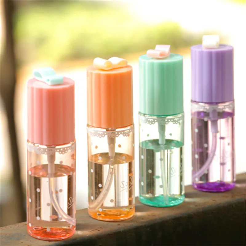 

4pcs 35ML 50ML 60ML 100ML Portable Travel Transparent Perfume Atomizer Hydrating Empty Spray Bottle Makeup Tool Makeup Container